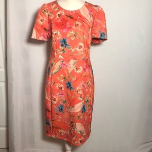 Calvin Klein Career Church Dress Vibrant Like New
